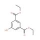5-Hydroxy-isophthalic acid diethyl ester (CAS 39630-68-7) - chemical structure image