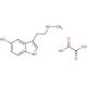 5-Hydroxy-Nω-methyltryptamine oxalate (CAS 15558-50-6) - chemical structure image