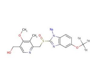 5-Hydroxy Omeprazole-d3 Sodium Salt - chemical structure image