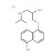 5-Hydroxy Propranolol Hydrochloride (CAS 62117-35-5) - chemical structure image
