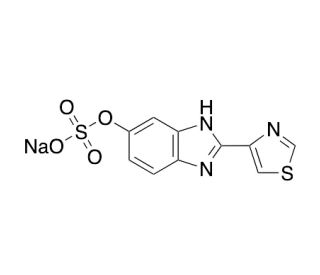 5-Hydroxy Thiabendazole Sulfate, Sodium Salt (CAS 962-28-7) - chemical structure image