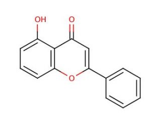 5-Hydroxyflavone (CAS 491-78-1) - chemical structure image