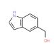 5-(Hydroxymethyl)-1H-indole (CAS 1075-25-8) - chemical structure image