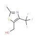5-Hydroxymethyl-2-methyl-4-trifluoromethyl-1,3-thiazole (CAS 1000339-72-9) - chemical structure image