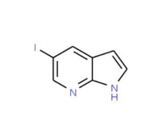 5-Iodo-1H-pyrrolo[2,3-b]pyridine (CAS 898746-50-4) - chemical structure image