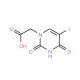 (5-Iodo-2,4-dioxo-3,4-dihydro-2H-pyrimidin-1-yl)-acetic acid (CAS 57846-83-0) - chemical structure image
