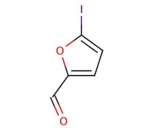 5-Iodo-2-furaldehyde (CAS 2689-65-8) - chemical structure image