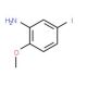 5-Iodo-2-methoxyaniline (CAS 77770-09-3) - chemical structure image