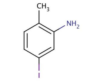 5-Iodo-2-methylaniline (CAS 83863-33-6) - chemical structure image