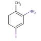 5-Iodo-2-methylaniline (CAS 83863-33-6) - chemical structure image