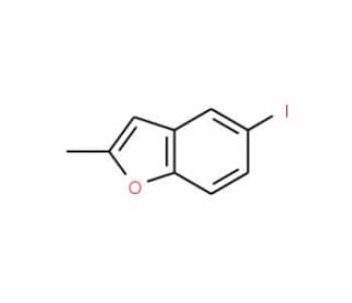 5-Iodo-2-methylbenzofuran (CAS 60770-68-5) - chemical structure image