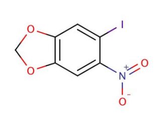 5-iodo-6-nitro-1,3-benzodioxole - chemical structure image