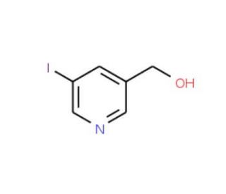 (5-Iodo-pyridin-3-yl)-methanol (CAS 72299-58-2) - chemical structure image