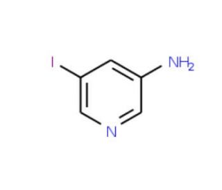 5-Iodo-pyridin-3-ylamine (CAS 25391-66-6) - chemical structure image