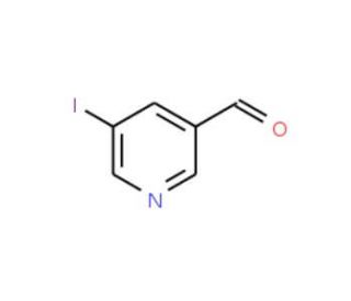 5-Iodo-pyridine-3-carbaldehyde (CAS 879326-76-8) - chemical structure image