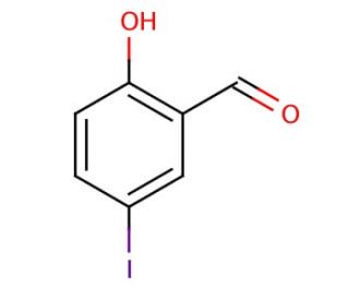 5-Iodosalicylaldehyde (CAS 1761-62-2) - chemical structure image