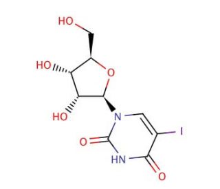 5-Iodouridine (CAS 1024-99-3) - chemical structure image