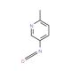 5-Isocyanato-2-methyl-pyridine (CAS 732245-99-7) - chemical structure image