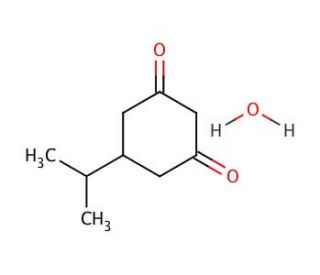 5-Isopropyl-1,3-cyclohexanedione (CAS 18456-87-6) - chemical structure image