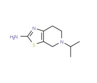 5-Isopropyl-4,5,6,7-tetrahydro-thiazolo[5,4-c]-pyridin-2-ylamine - chemical structure image