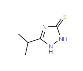 5-Isopropyl-4H-[1,2,4]triazole-3-thiol (CAS 59689-64-4) - chemical structure image