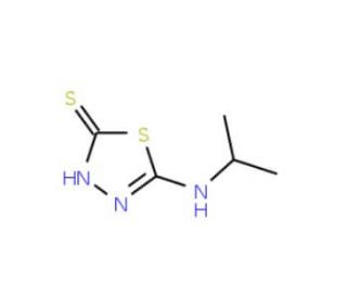 5-(isopropylamino)-1,3,4-thiadiazole-2-thiol - chemical structure image