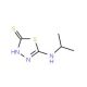 5-(isopropylamino)-1,3,4-thiadiazole-2-thiol - chemical structure image