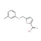 5-m-Tolyloxymethyl-furan-2-carboxylic acid - chemical structure image
