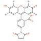 5-Maleimido-eosin (CAS 75350-45-7) - chemical structure image