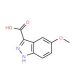 5-Methoxy-1H-indazole-3-carboxylic acid (CAS 90417-53-1) - chemical structure image