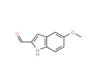 5-Methoxy-1H-indole-2-carbaldehyde (CAS 21778-81-4) - chemical structure image