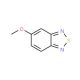 5-Methoxy-2,1,3-benzothiadiazole (CAS 1753-76-0) - chemical structure image
