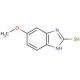 5-Methoxy-2-benzimidazolethiol (CAS 37052-78-1) - chemical structure image