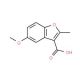 5-methoxy-2-methyl-1-benzofuran-3-carboxylic acid - chemical structure image