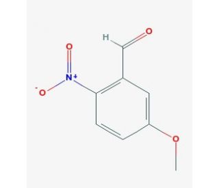 5-Methoxy-2-nitrobenzaldehyde (CAS 20357-24-8) - chemical structure image