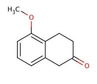 5-Methoxy-2-tetralone (CAS 32940-15-1) - chemical structure image