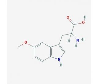 5-Methoxy-DL-tryptophan (CAS 28052-84-8) - chemical structure image