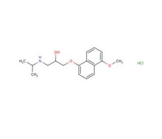 5-Methoxy Propranolol Hydrochloride - chemical structure image