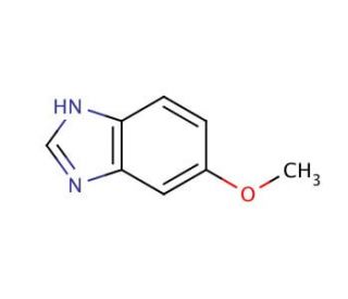 5-Methoxybenzimidazole (CAS 4887-80-3) - chemical structure image