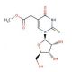 5-methoxycarbonylmethyl-2-thiouridine (CAS 20299-15-4) - chemical structure image
