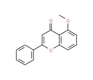 5-Methoxyflavone (CAS 42079-78-7) - chemical structure image