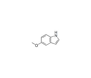 5-Methoxyindole (CAS 1006-94-6) - chemical structure image