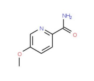 5-Methoxypicolinamide (CAS 88166-65-8) - chemical structure image