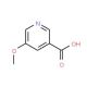 5-Methoxypyridine-3-carboxylic acid (CAS 20826-03-3) - chemical structure image