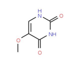 5-Methoxypyrimidine-2,4-dione (CAS 6623-81-0) - chemical structure image