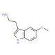 5-Methoxytryptamine (CAS 608-07-1) - chemical structure image