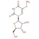 5-Methoxyuridine (CAS 35542-01-9) - chemical structure image