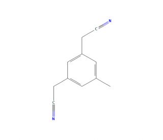 5-Methyl-1,3-benzenediacetonitrile (CAS 120511-74-2) - chemical structure image
