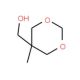 (5-Methyl-1,3-dioxan-5-yl)methanol (CAS 1121-97-7) - chemical structure image