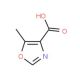 5-Methyl-1,3-oxazole-4-carboxylic acid (CAS 103879-58-9) - chemical structure image
